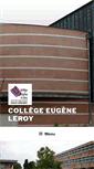 Mobile Screenshot of collegeleroy.com